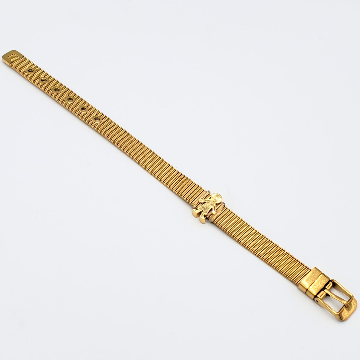 Brs-4 Brazalete/Pulsera Oro Niño 8"