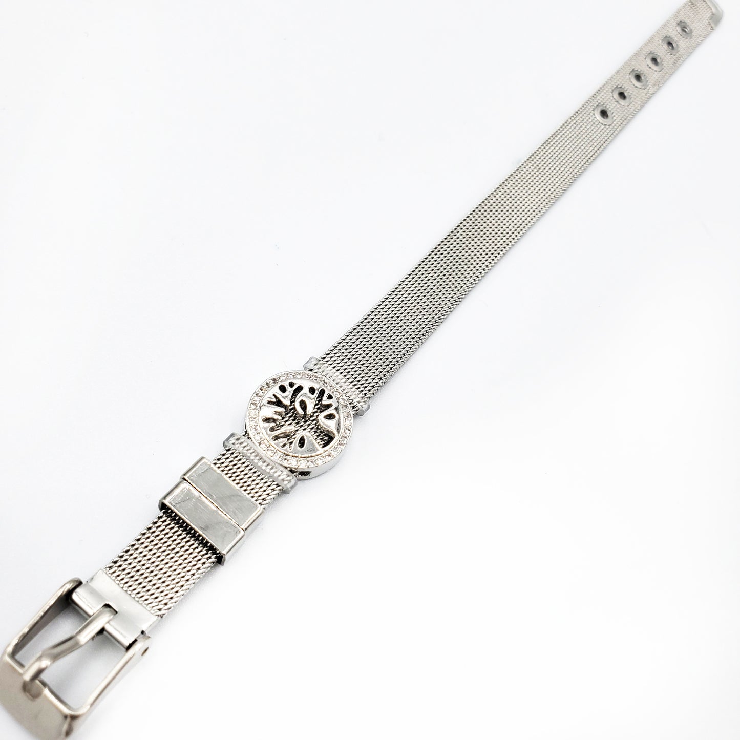 BRS-25 Brazalete/Pulsera Acero Inoxidable Arbol de la vida