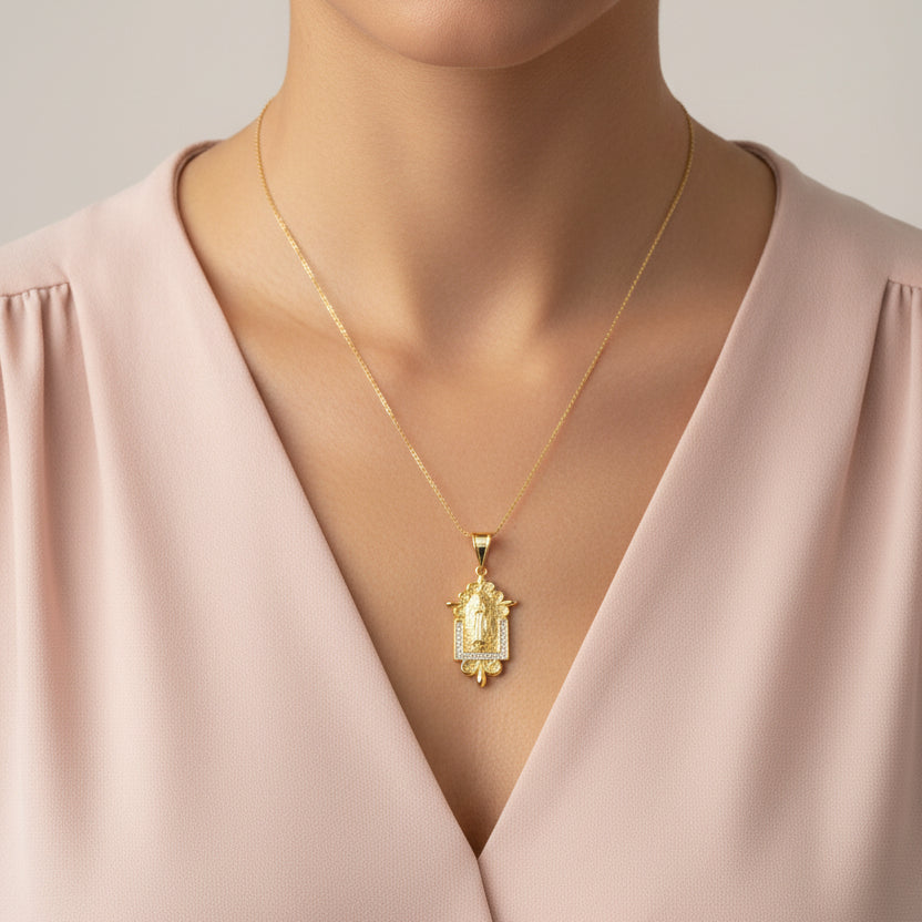 PN-595 Dije Virgen Guadalupe cc