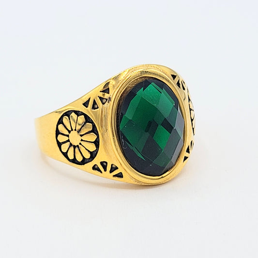 R-11 Stainless Steel Men's Ring