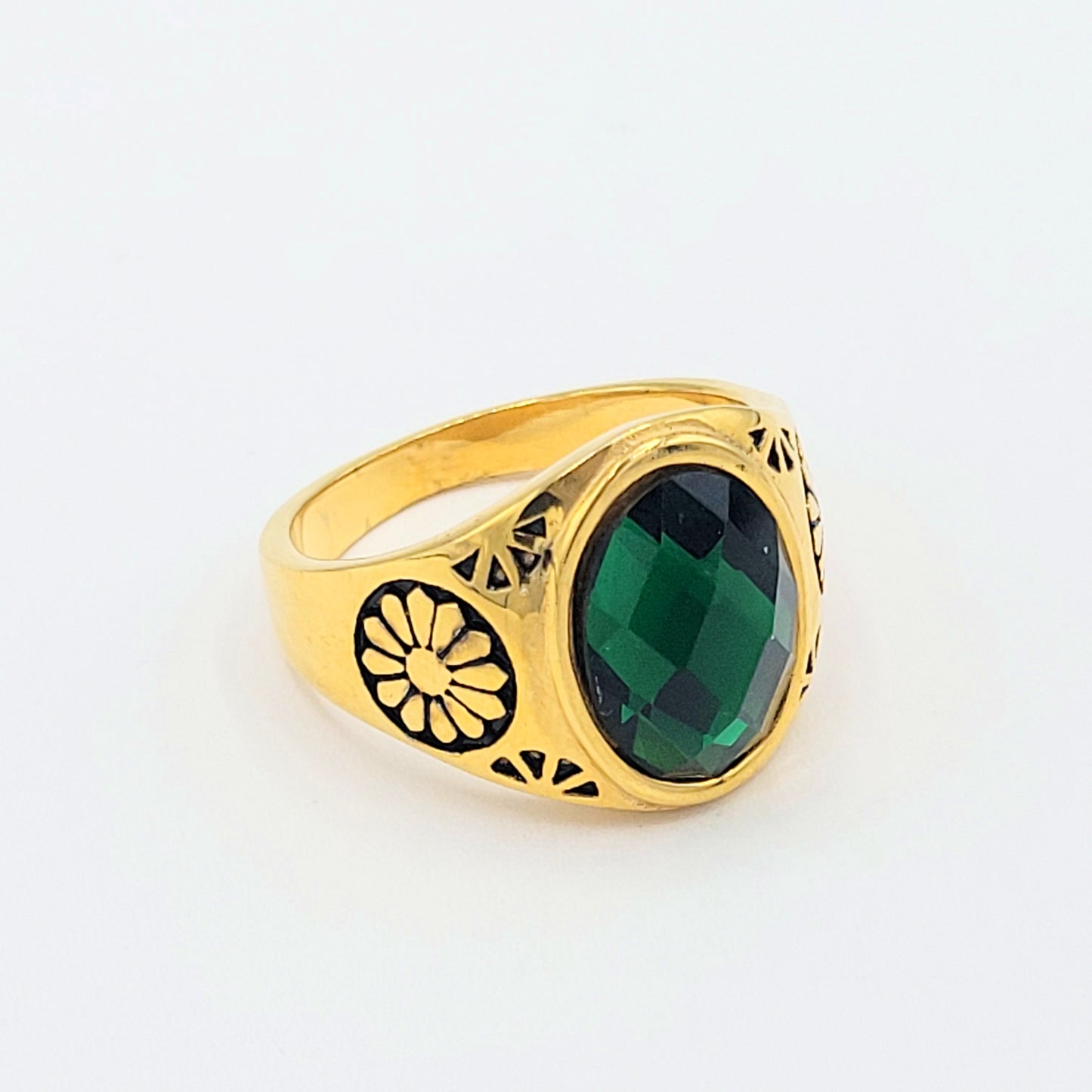 R-11 Stainless Steel Men's Ring