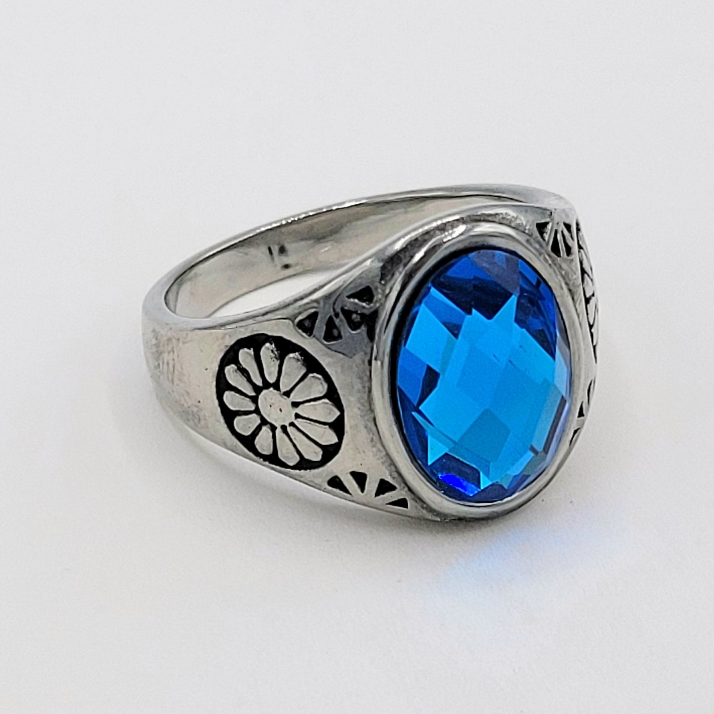 R-10 Stainless Steel Men's Ring