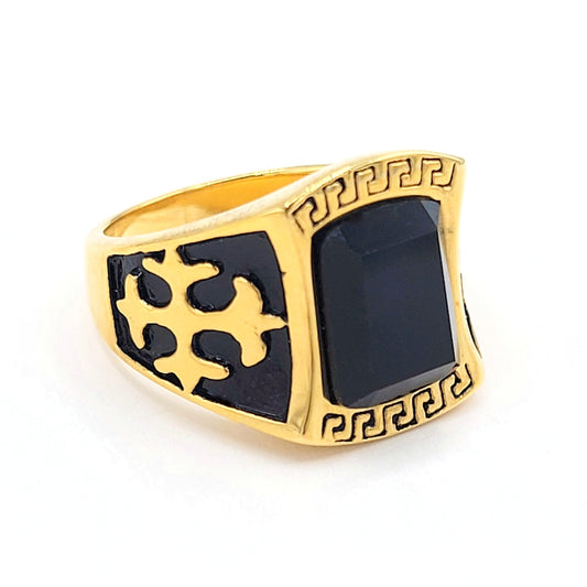 R-16 Stainless Steel Men's Ring