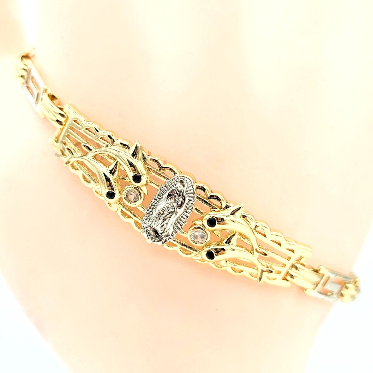 BR-2490 Bracelet/Pulsera Packet 1pc pack Italy 18k Paquete de Brazalete