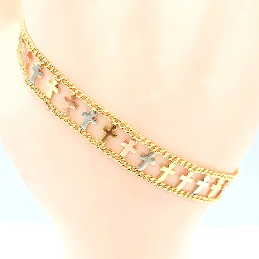 Paquete de Brazalete BR-250 Paquete de 1 pieza Italia 18k Paquete de Brazalete