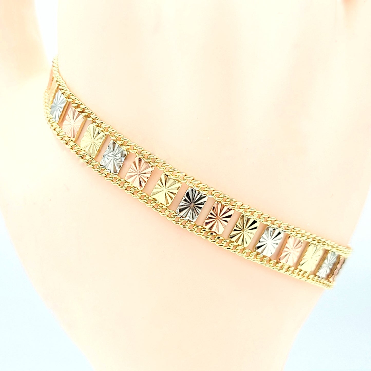 BR-251 Bracelet Packet 1pc pack 18k Paquete de Brazalete 18K Italy