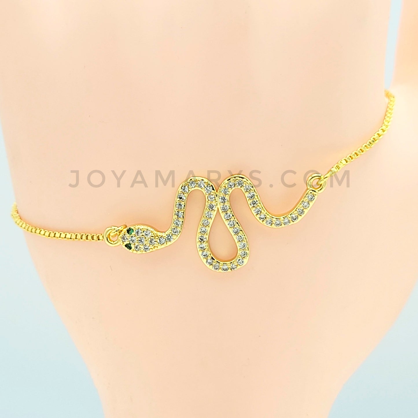 BA-147 Pulsera Ajustable Serpiente