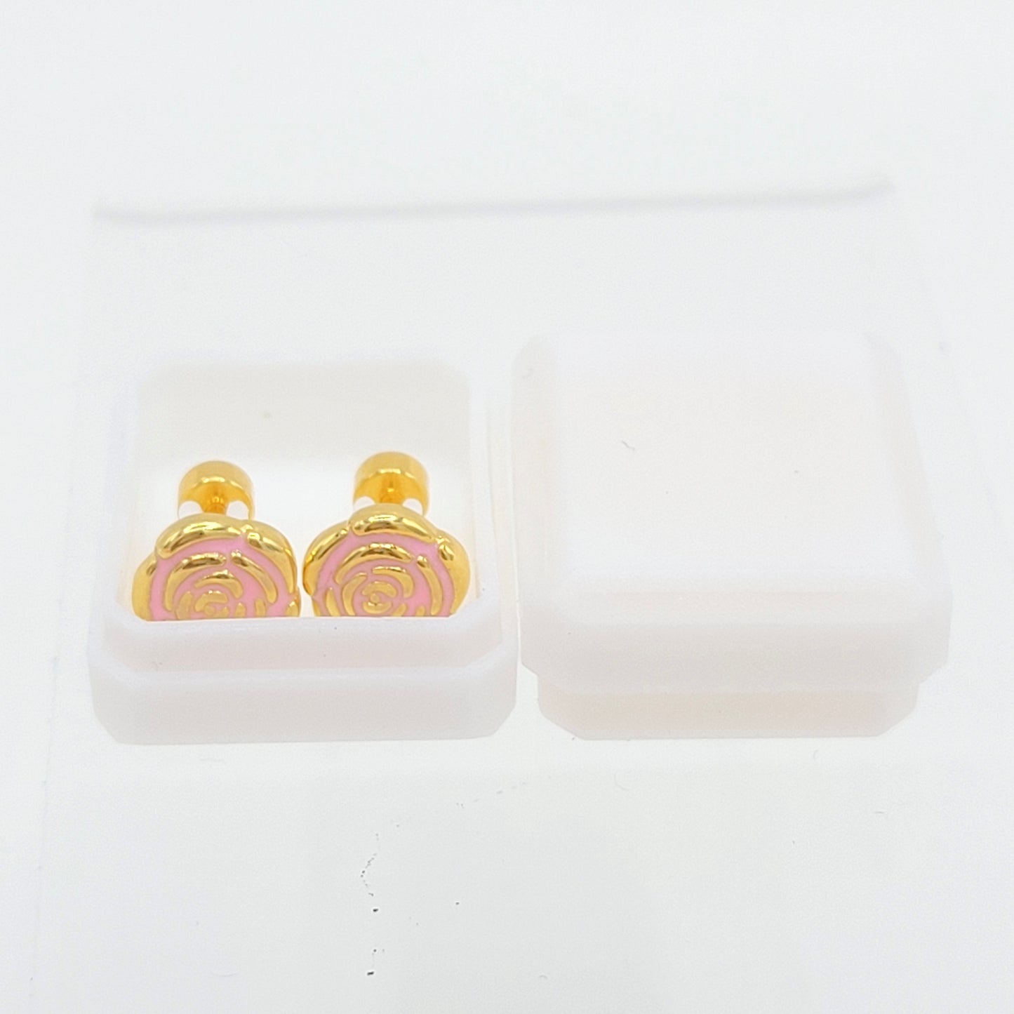 P-172 Aretes 12uds Beso Multicolor