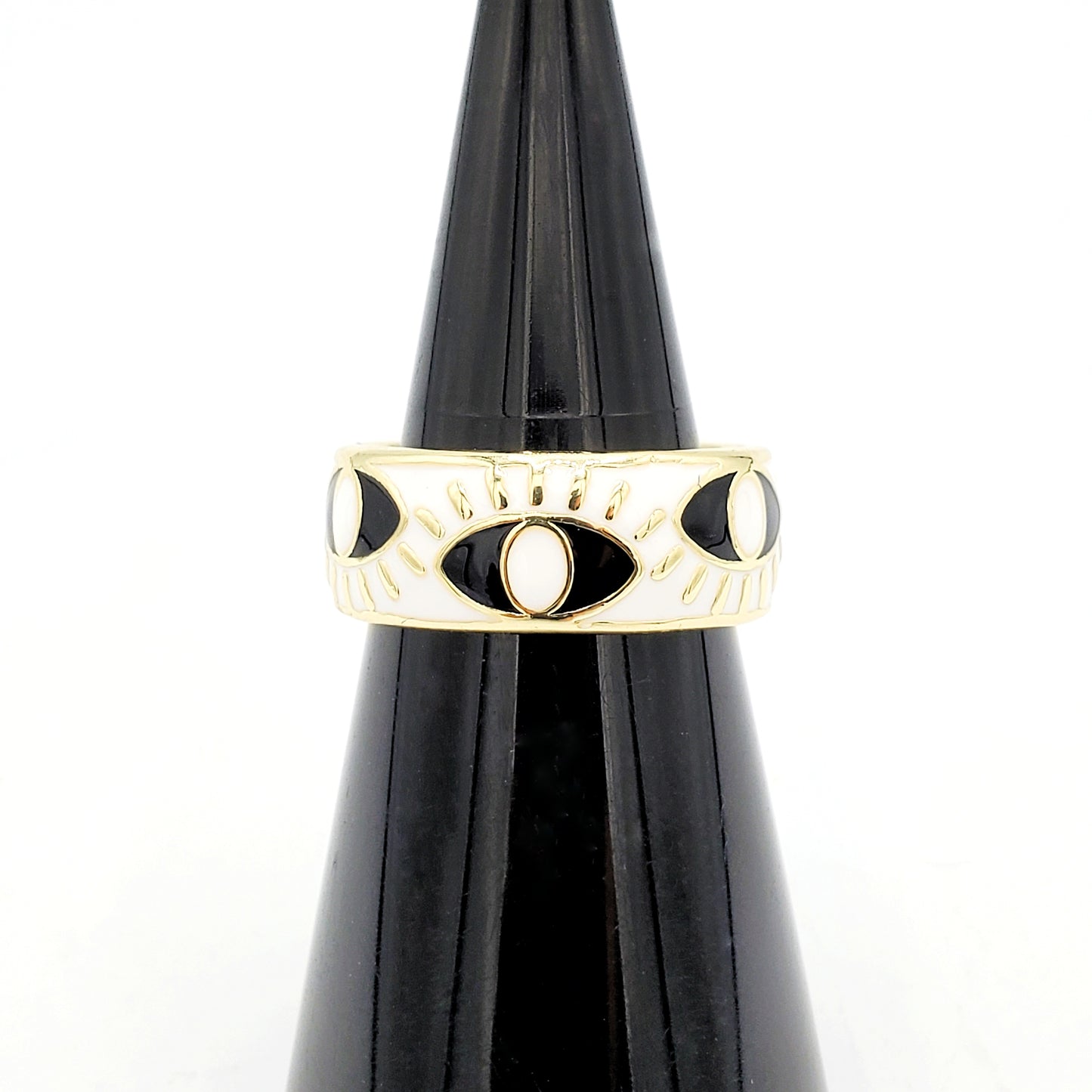 WR-206 Anillo de Mujer/Anillo de Mujer Ojo Turco Variantes Ajustables 5mm