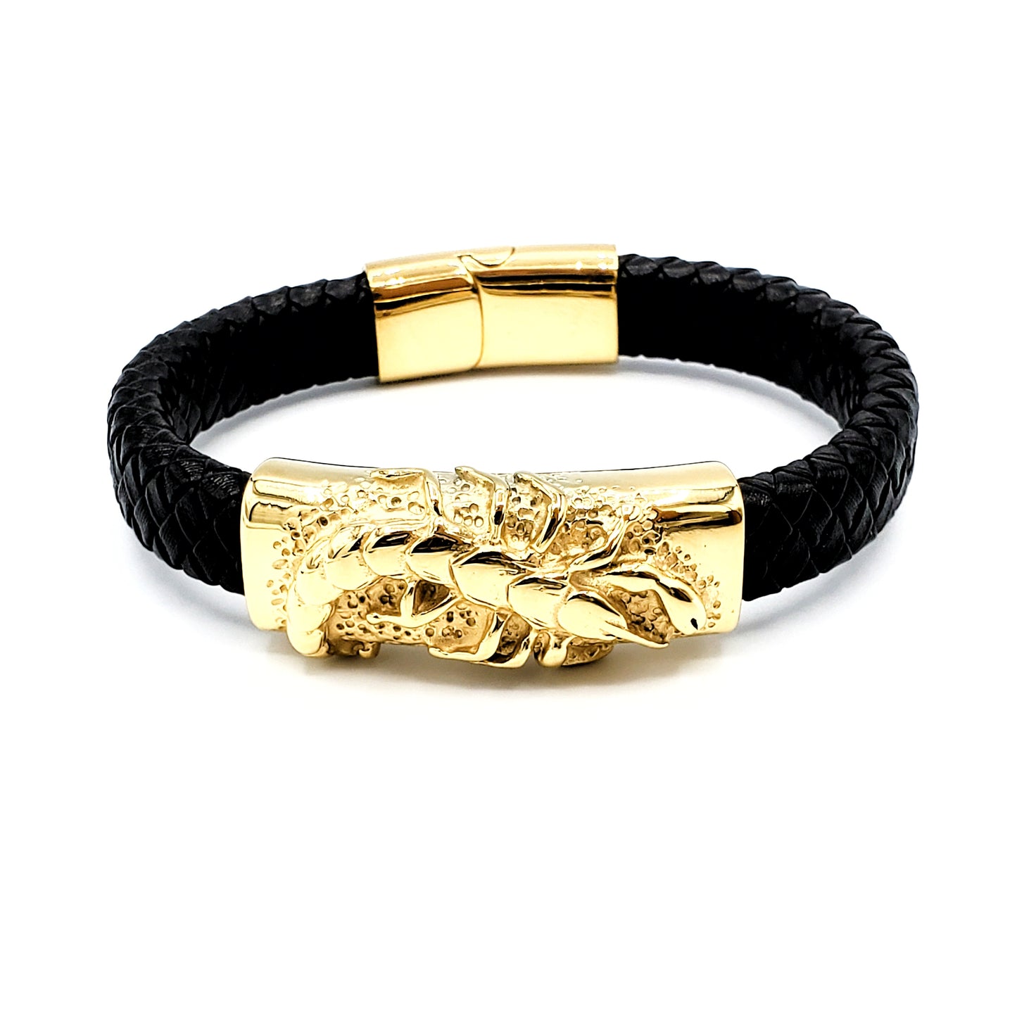 BRCS-33 Men's Bracelet/Pulsera de Caballero Stainless Steel Acero Onoxidable Scorpion 1pc 8 1/2"