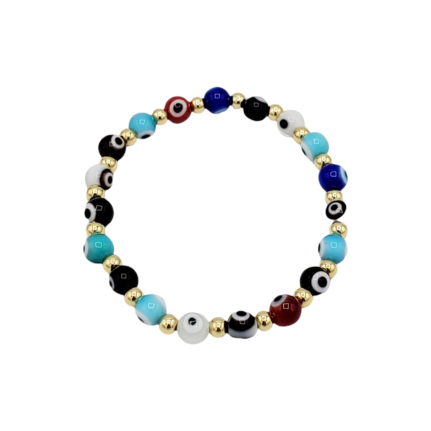 BA-233 Pulsera/Pulsera Ojo Turco Multicolor