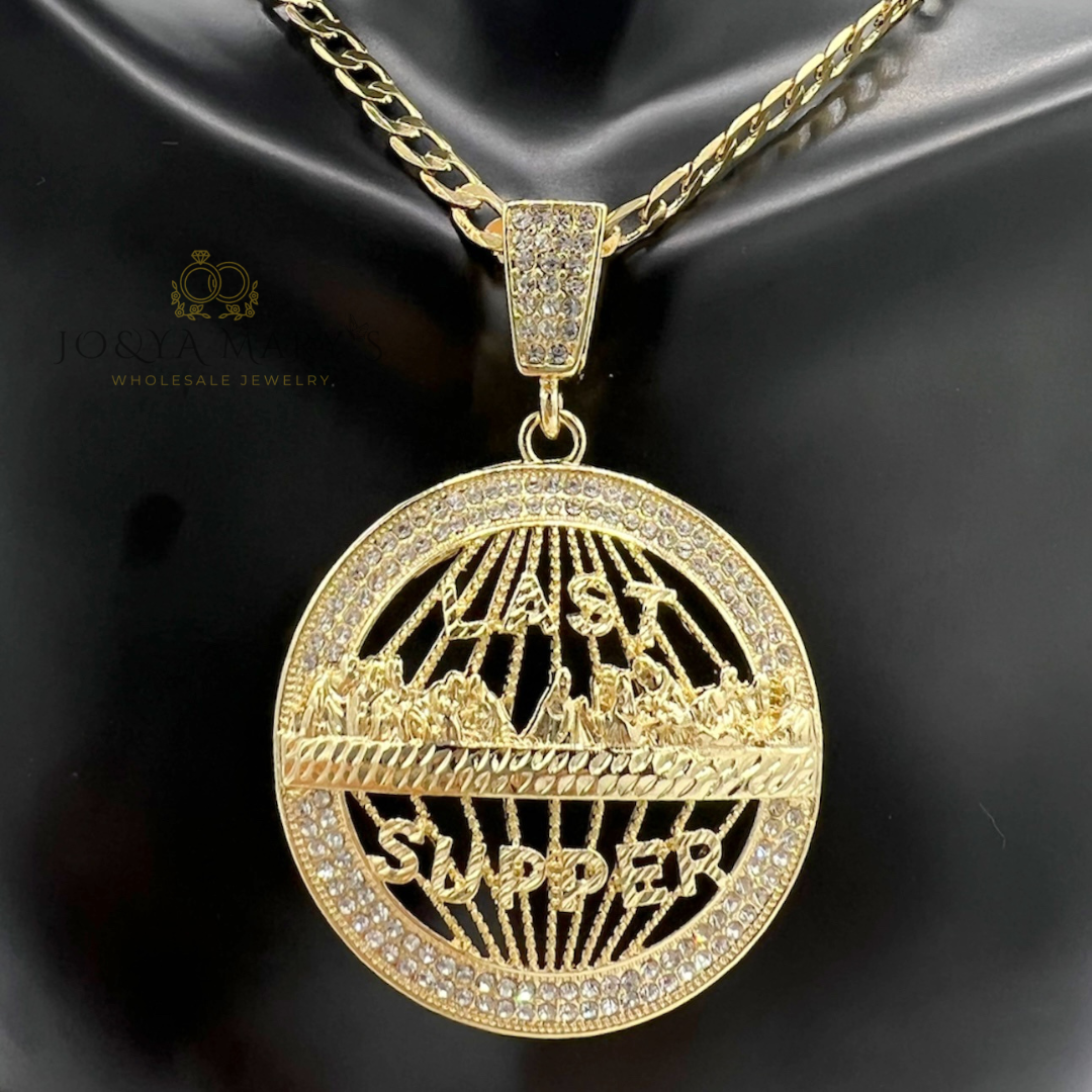 PN-0519 Última Cena 2.5” Zirconia Blanca
