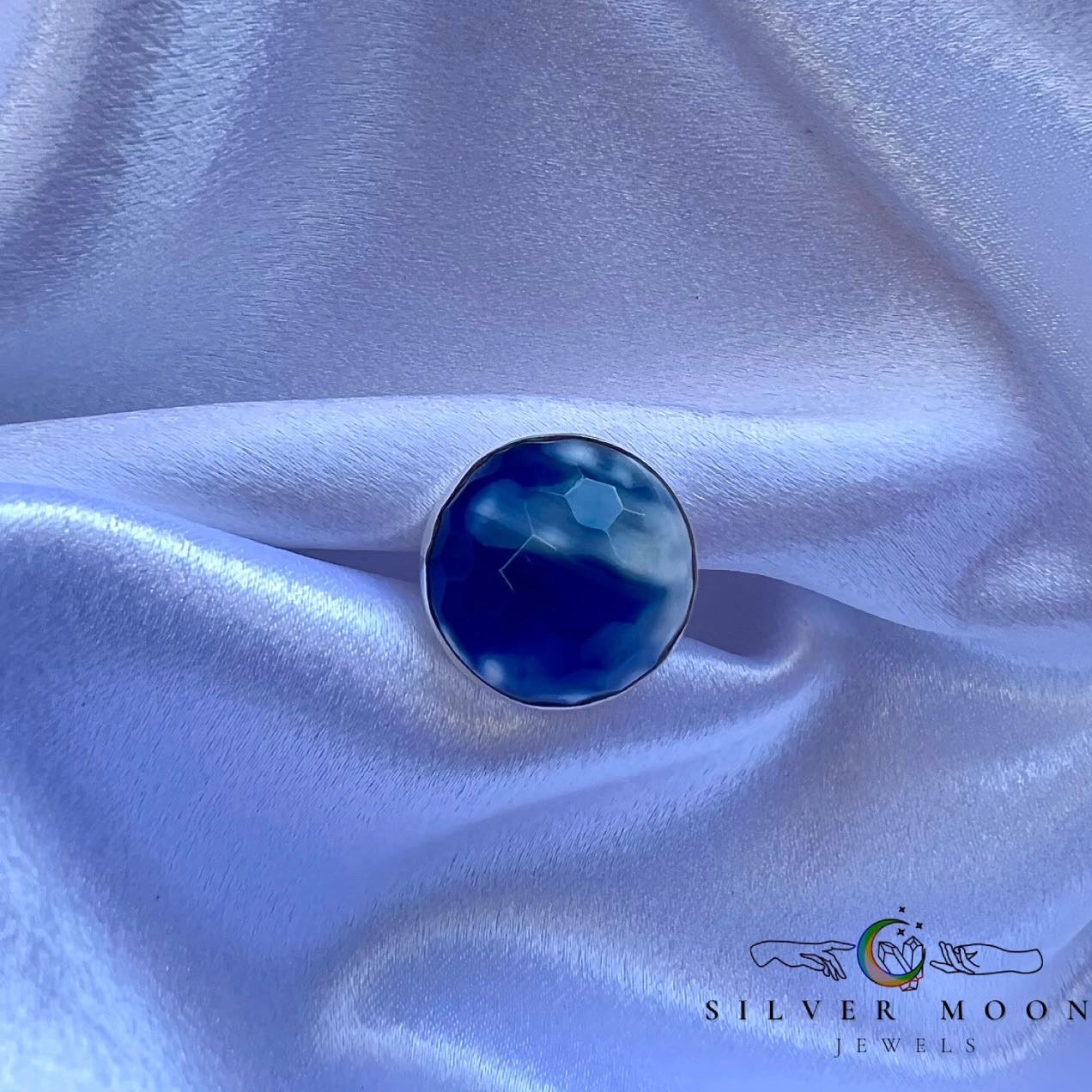 Lapis Lazuli Crystal Ring