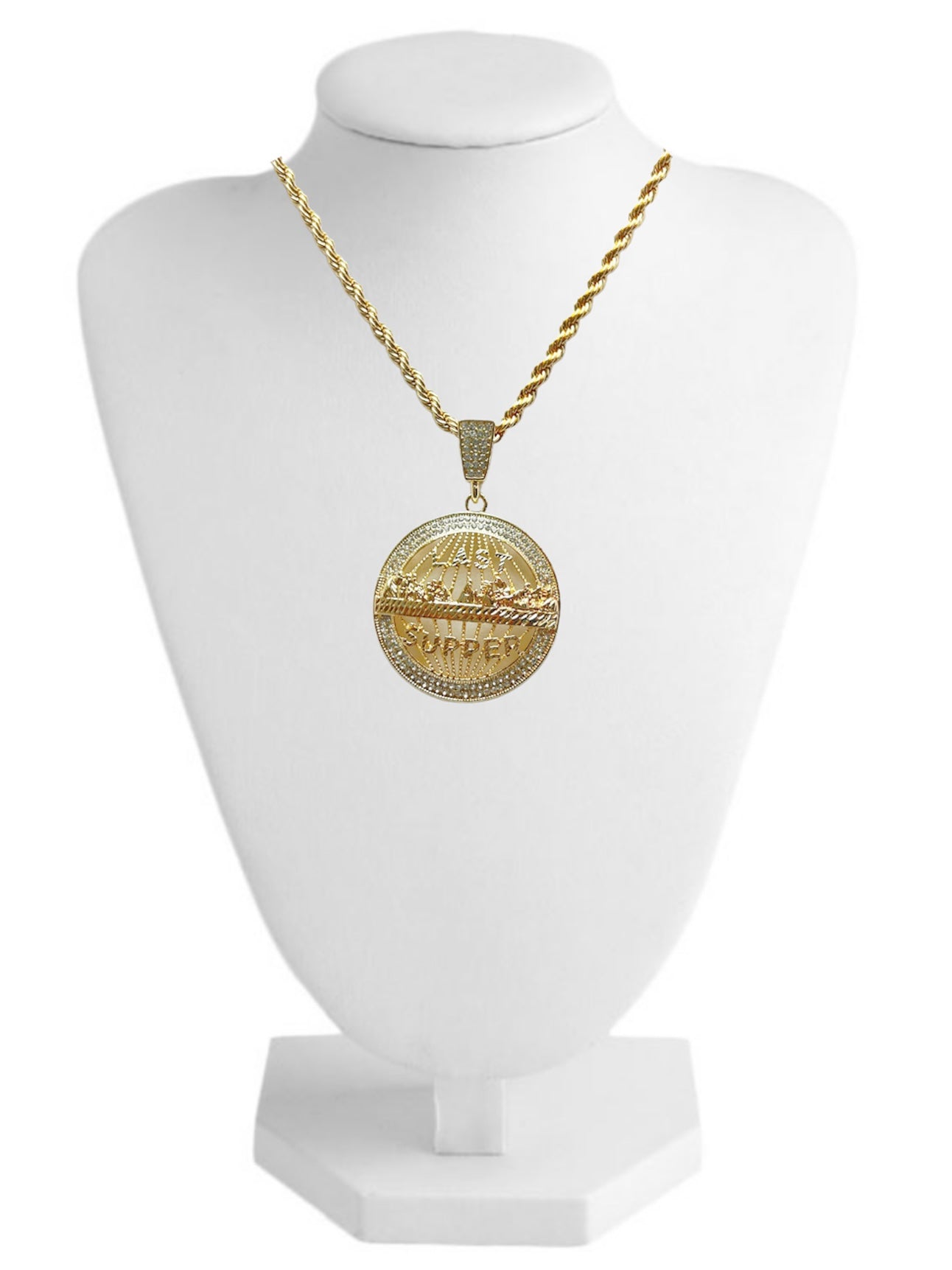 PN-0519 Última Cena 2.5” Zirconia Blanca