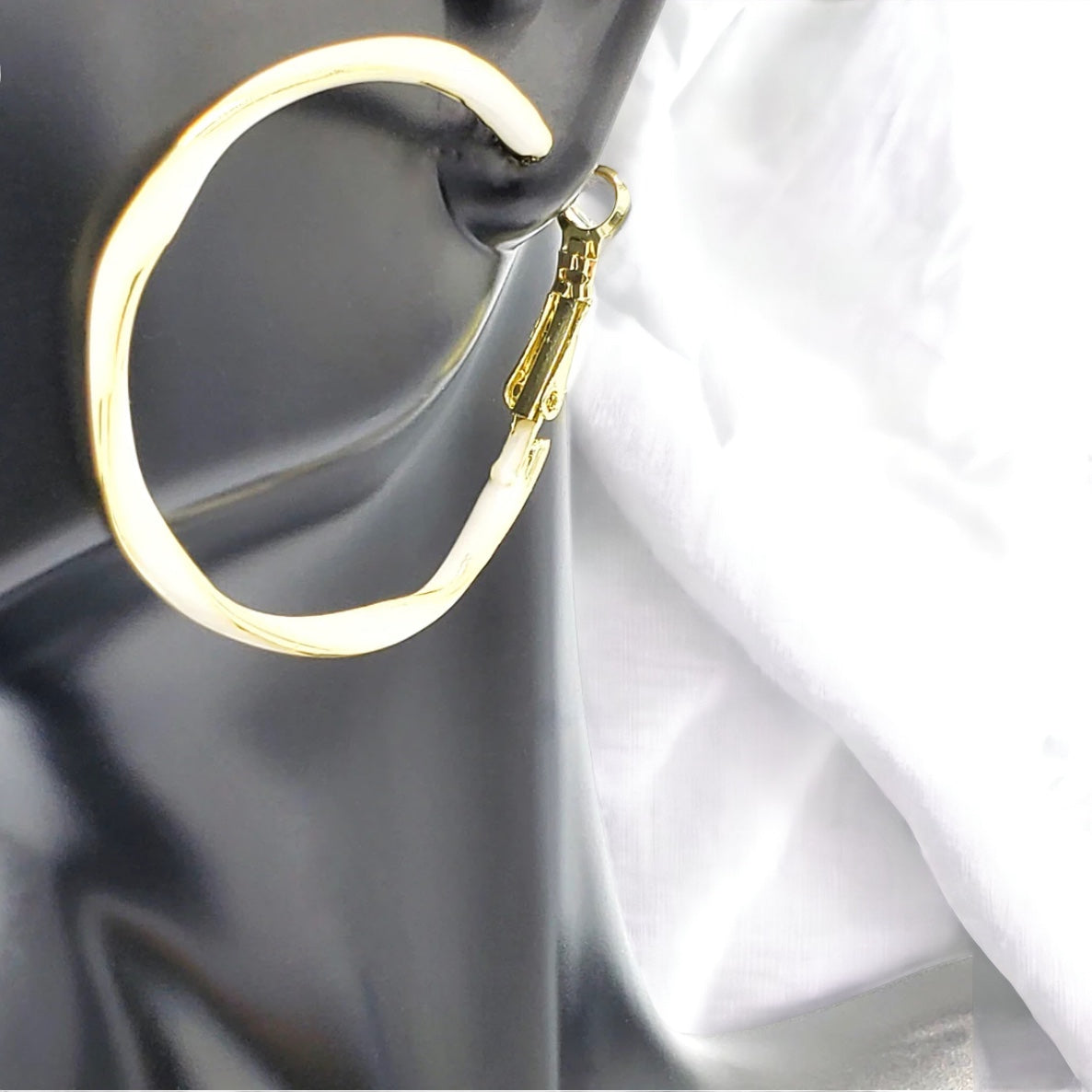 EER-30 Aros Blanco y Amarillo 1.50"