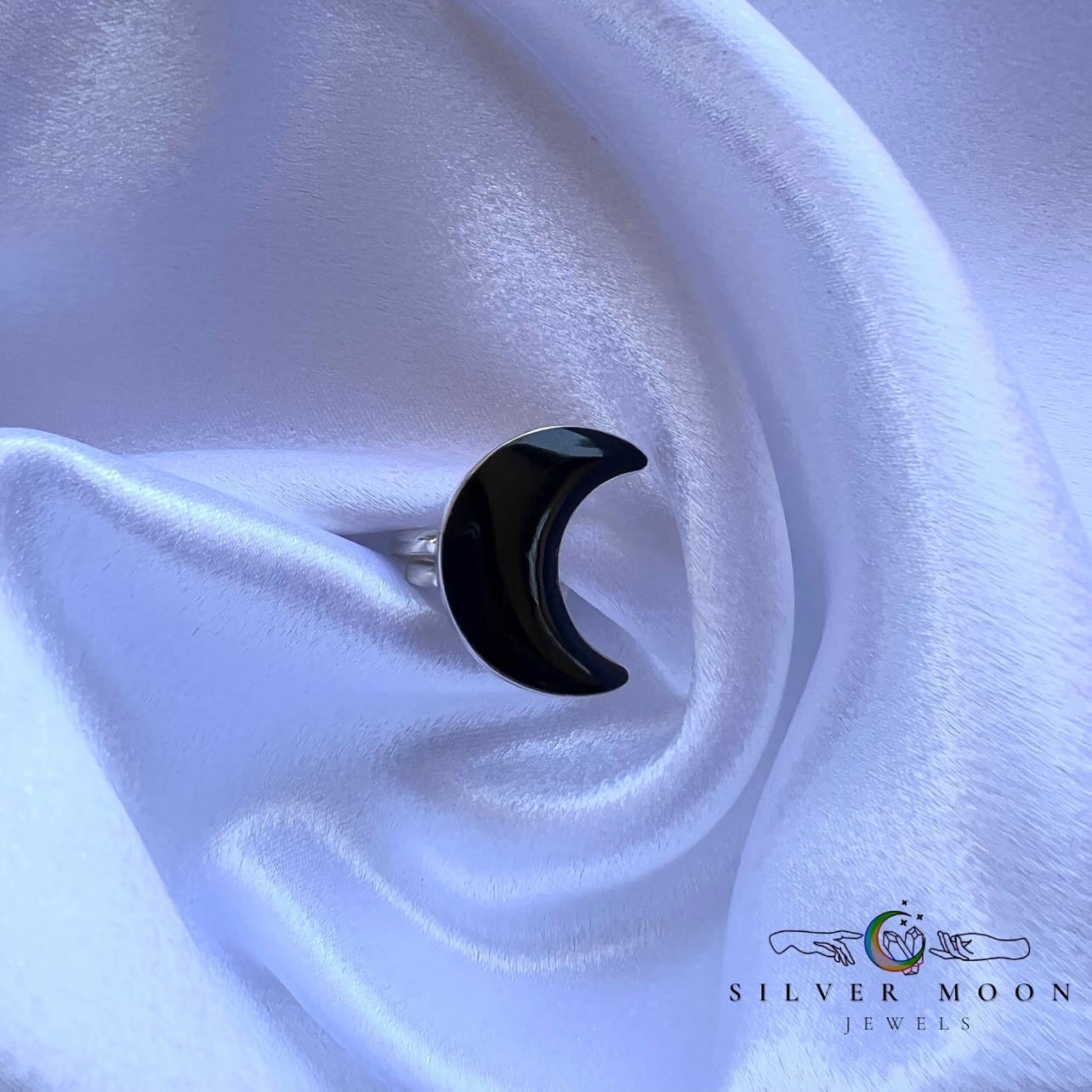 Onyx Crystal Ring