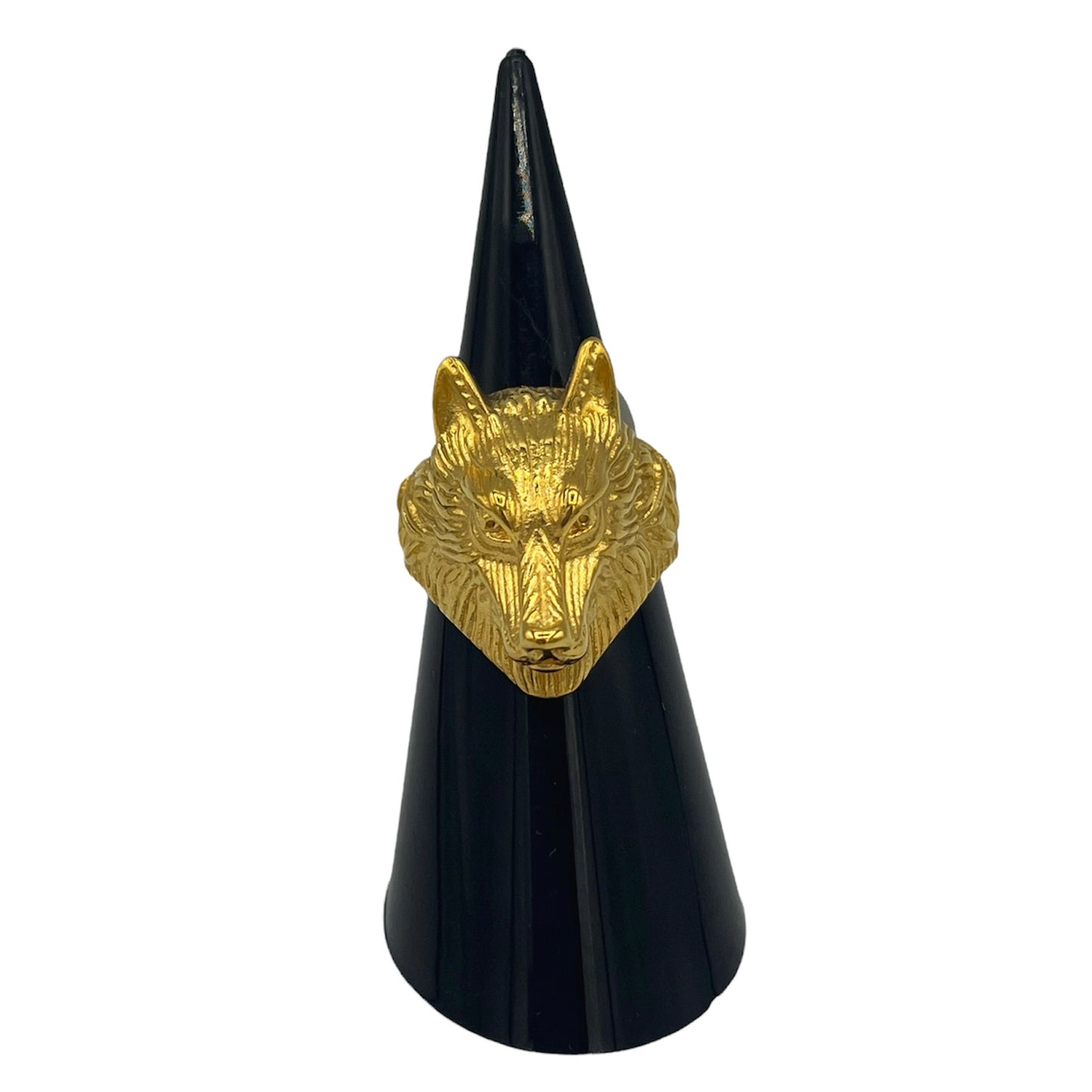 R-29 Acero Inoxidable Anillo Lobo/ Wolf Ring Seleccione el Tamaño en la Parte de Abajo donde dice Tamaño