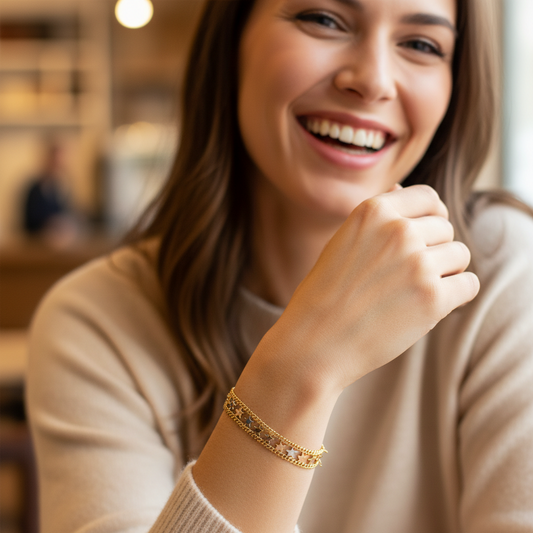 BR-252 Paquete Brazalete 1pc pack 18k Paquete de Brazalete