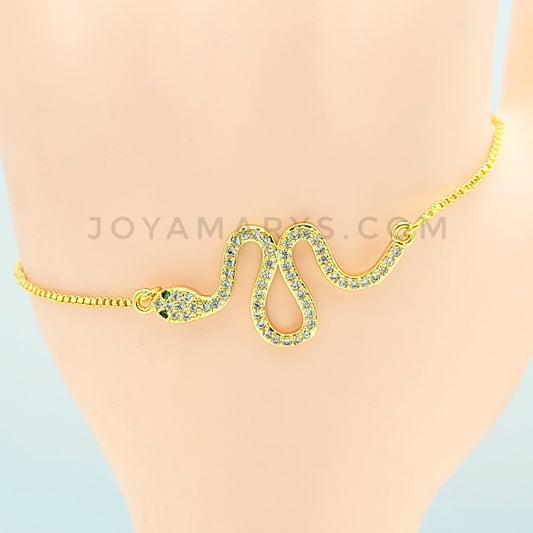 BA-147 Pulsera/Bracelet Adjustable Snake