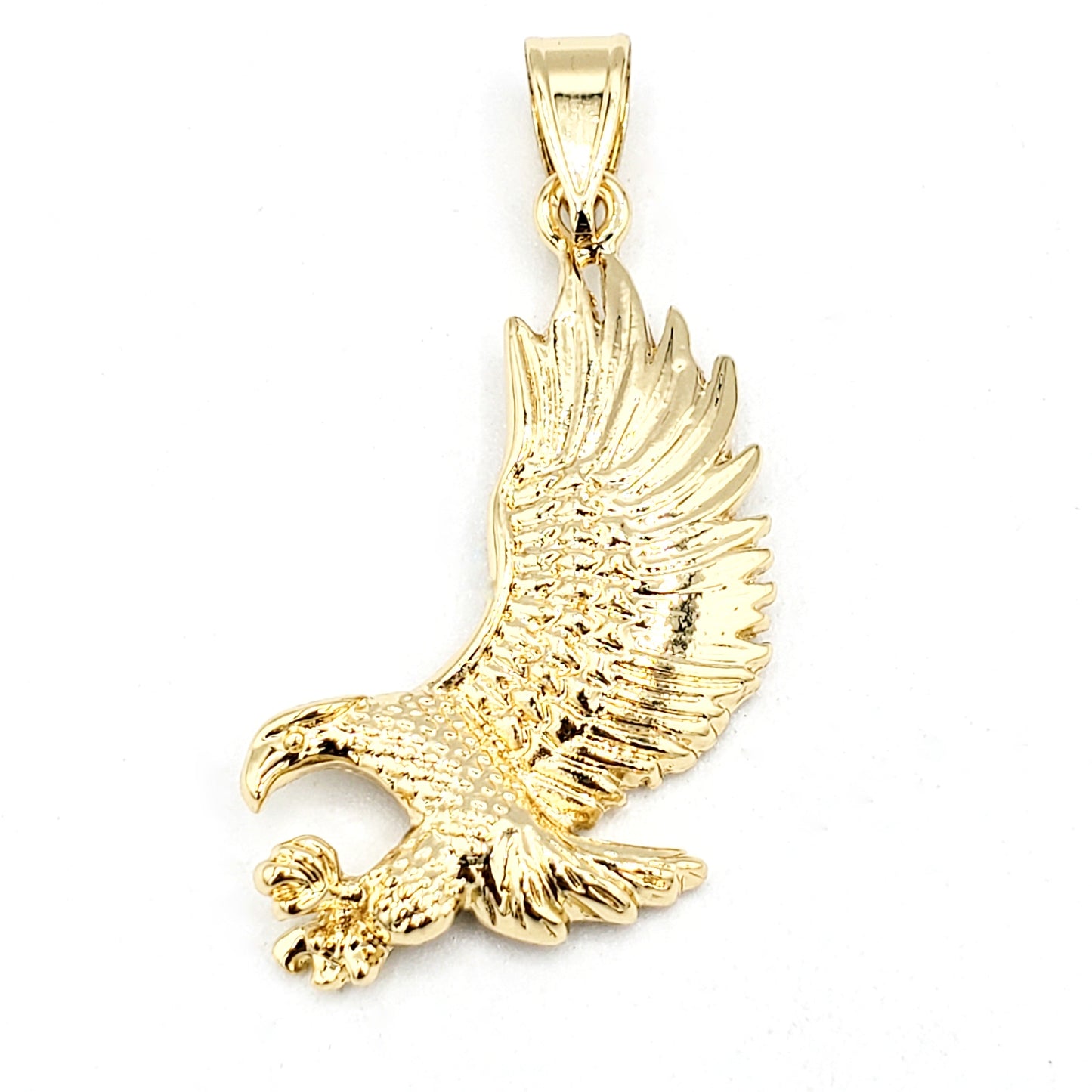 PN-0174 Colgante Águila 1.25" Incluye Cadena Torsal 18”-22” mixto