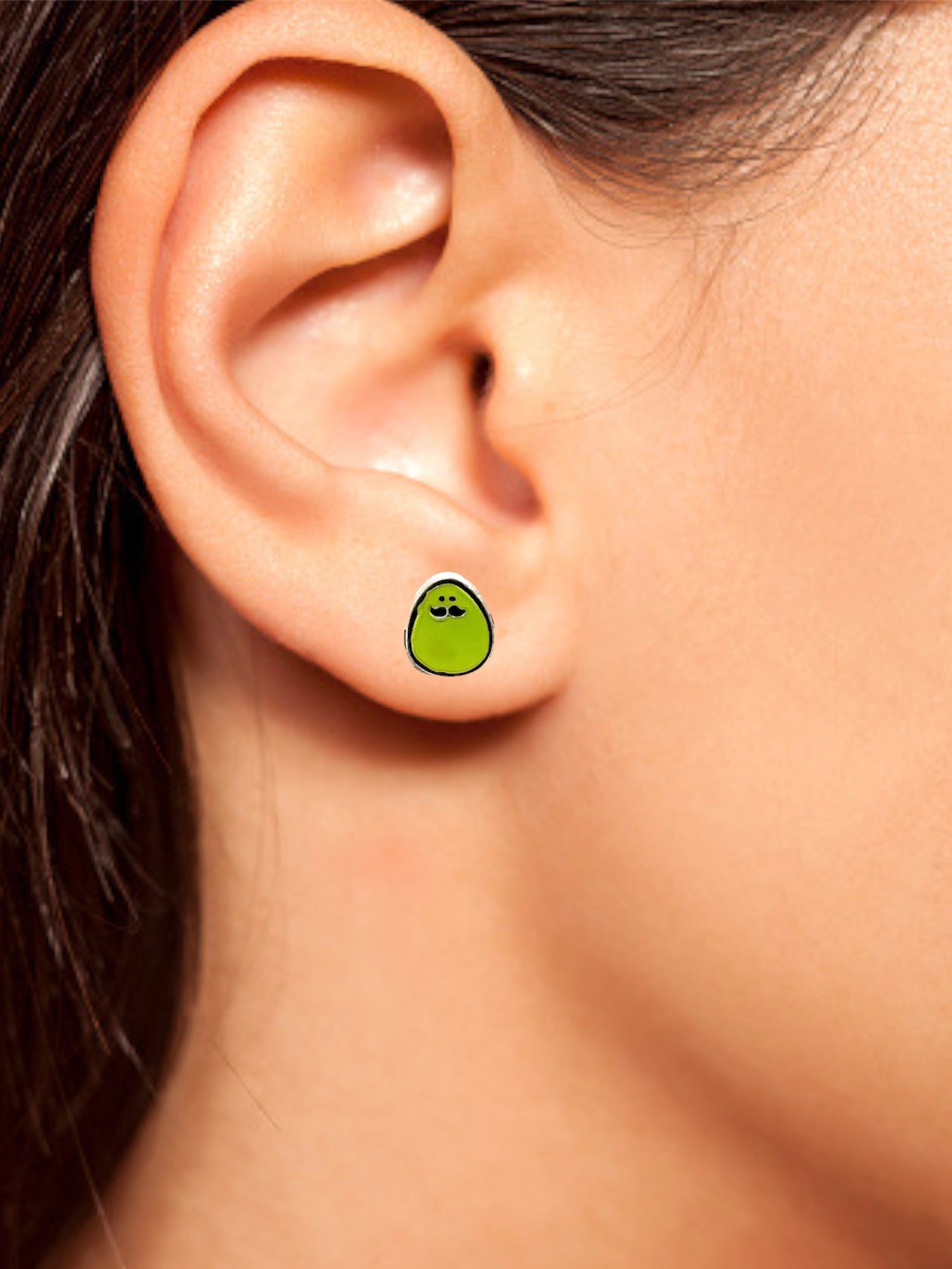 Avocado Small Earrings