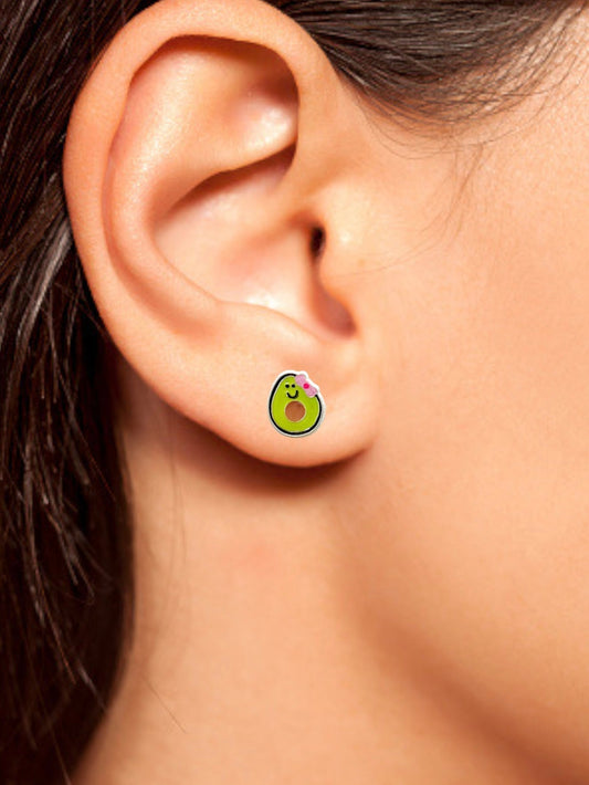 Avocado Small Earrings